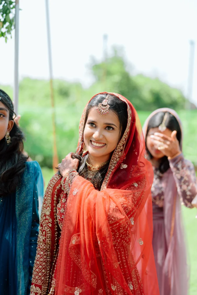 Bridal portrait and wedding details photographed by Solenoid Films