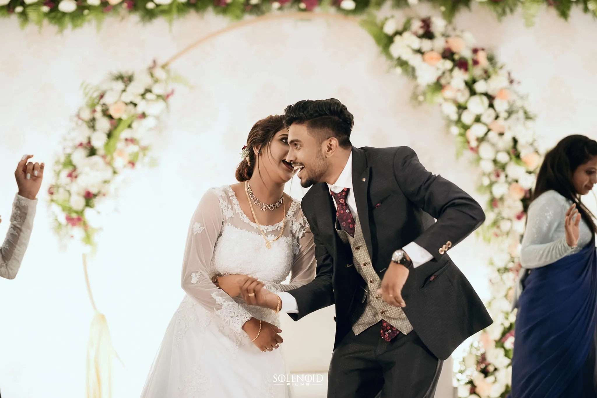 candid wedding moments by Solenoid Films