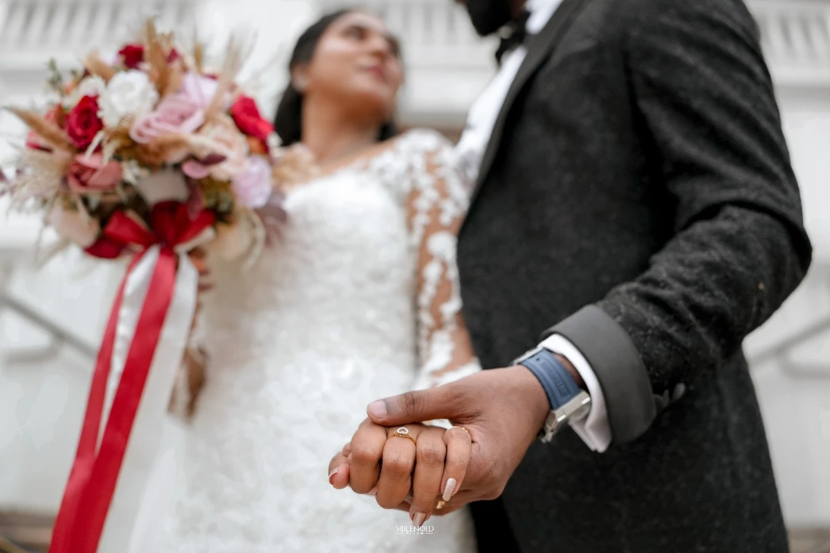 Wedding cinematic videography frame